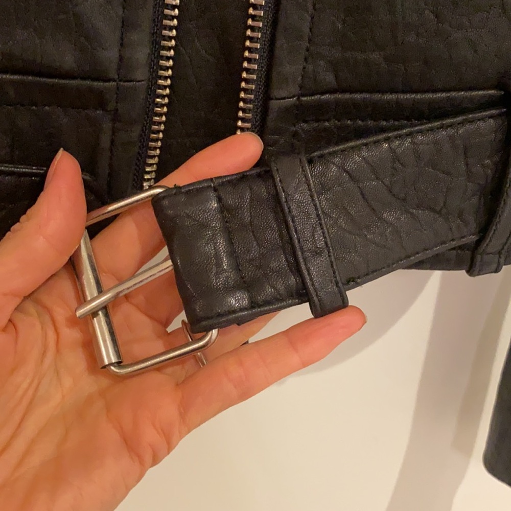 Aritzia Mackage Rumer Leather Motorcycle Jacket XS - Picture 9 of 16